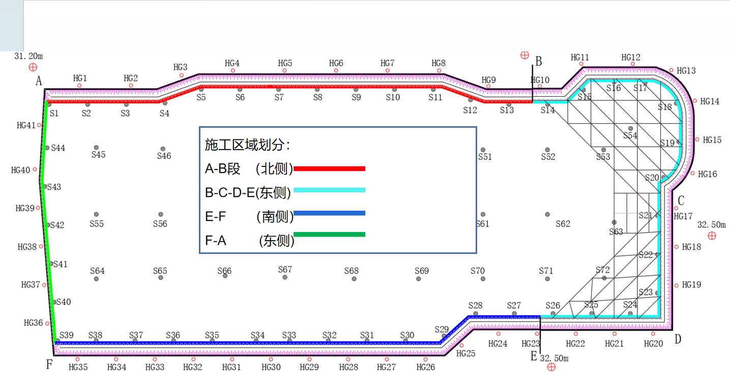 南通港闸区基坑支护设计
